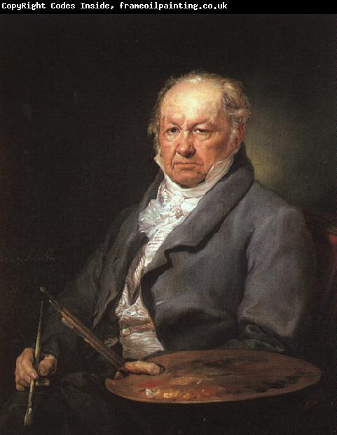 Vicente Lopez Portrait of Francisco de Goya